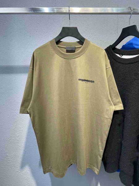 plush t shirt designer luxury coats balciga version paris b ss front rear seal rubber strip printing short sleeve men's and women', Black
plush t shirt designer luxury coats balciga version paris b ss front rear seal rubber strip printing short sleeve men's and women', Black