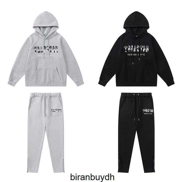 sport men's hoodies sweatshirts trapstar camouflage towel embroidered plush casual sweater pants, Black
sport men's hoodies sweatshirts trapstar camouflage towel embroidered plush casual sweater pants, Black