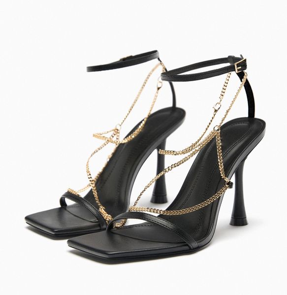sandals lmcavasun 2023 summer chain women metal buckle high heels party ankle wrap female shoes pointy toe stiletto 230321, Black
sandals lmcavasun 2023 summer chain women metal buckle high heels party ankle wrap female shoes pointy toe stiletto 230321, Black
