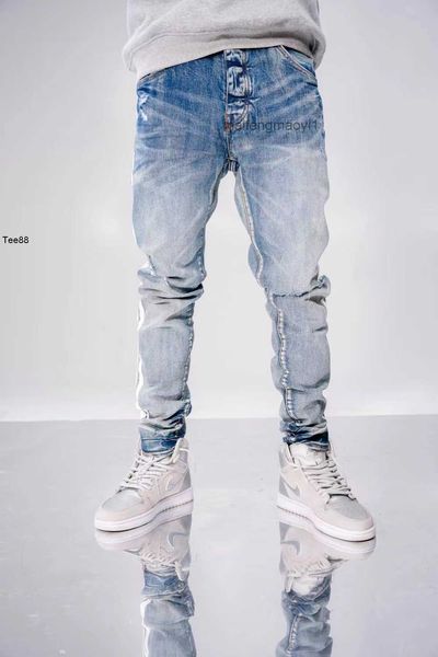 i men's jeans side double stripe jeans men's knee hole straight jeans, Blue
i men's jeans side double stripe jeans men's knee hole straight jeans, Blue