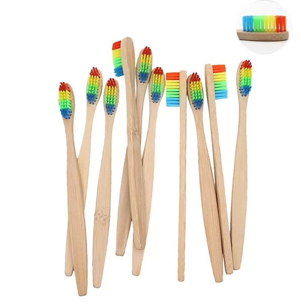 natural bamboo toothbrush wholesale environment wooden rainbow bamboo toothbrush oral care soft bristle disposable toothbrushes
natural bamboo toothbrush wholesale environment wooden rainbow bamboo toothbrush oral care soft bristle disposable toothbrushes