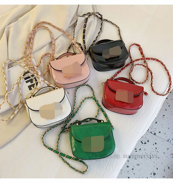 luxury kids handbags girls metals letter buckle chain crossbody bag lady style children single shoulder saddle bags z0976, Black
luxury kids handbags girls metals letter buckle chain crossbody bag lady style children single shoulder saddle bags z0976, Black