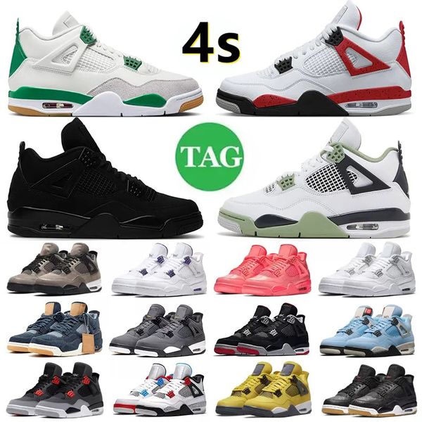 sports shoes men's 4s sneakers black cat 4s white oreo trainers classic casual sneakers red thunder infrared orange metallic royalty mi
sports shoes men's 4s sneakers black cat 4s white oreo trainers classic casual sneakers red thunder infrared orange metallic royalty mi