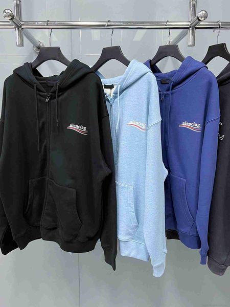 plush t shirt designer luxury coats balciga edition paris b coke print zip hoodie hailang men's and women's loose fit sweater, Black
plush t shirt designer luxury coats balciga edition paris b coke print zip hoodie hailang men's and women's loose fit sweater, Black