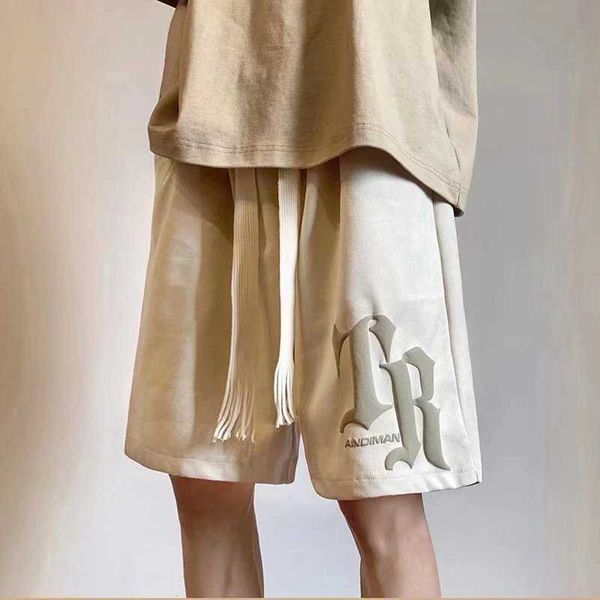 men's shorts suede foam printed casual shorts men's loose fashion design sense of niche high street five point pants summer fashio, White;black
men's shorts suede foam printed casual shorts men's loose fashion design sense of niche high street five point pants summer fashio, White;black