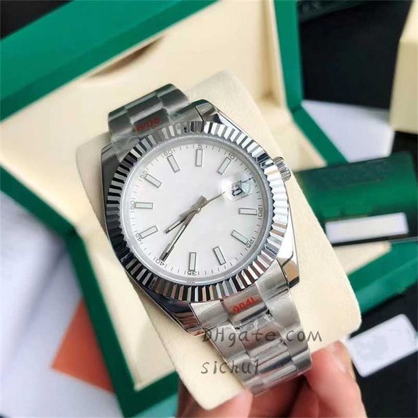 rolax luxury sichu1 men's automatic watch 36/41mm 904l all stainless steel designer mechanical wristwatch super bright waterproof sapph, Slivery;black
rolax luxury sichu1 men's automatic watch 36/41mm 904l all stainless steel designer mechanical wristwatch super bright waterproof sapph, Slivery;black