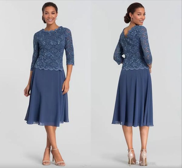 navy blue lace long sleeve a-line mother of the bride dresses short knee length mother formal gown evening party prom mother dresses, Black;red
navy blue lace long sleeve a-line mother of the bride dresses short knee length mother formal gown evening party prom mother dresses, Black;red