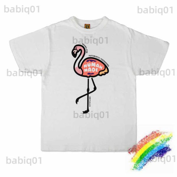 men's t-shirts pink flamingos human made t shirt men women 1 1 t-shirt slub cotton t shirt t230321, White;black
men's t-shirts pink flamingos human made t shirt men women 1 1 t-shirt slub cotton t shirt t230321, White;black