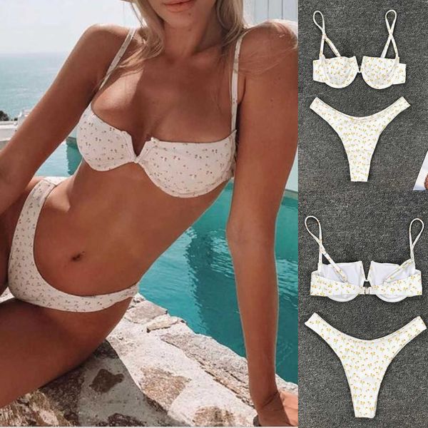 women's swimwear printing beach wear swimwear high waist swimsuit women pushup padded bra beach bikini set z0320, White;black
women's swimwear printing beach wear swimwear high waist swimsuit women pushup padded bra beach bikini set z0320, White;black