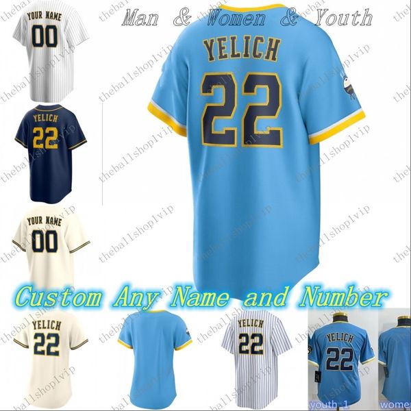 custom men baseball jerseys christian yelich rowdy tellez willy adames owen miller abraham toro brice turang brian anderson william kolten w, Blue;black
custom men baseball jerseys christian yelich rowdy tellez willy adames owen miller abraham toro brice turang brian anderson william kolten w, Blue;black