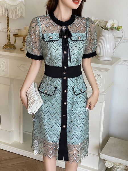 303 2023 spring flora print dress crew neck short sleeve crew neck blue white panelld dress luxury fashion prom womens clothes huilin, Black
303 2023 spring flora print dress crew neck short sleeve crew neck blue white panelld dress luxury fashion prom womens clothes huilin, Black