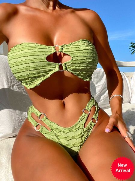 bandeau womens swimsuit 2023 female swimwear high waist bikini ribbed swimming suits beachwear brazilian biquini bather
bandeau womens swimsuit 2023 female swimwear high waist bikini ribbed swimming suits beachwear brazilian biquini bather