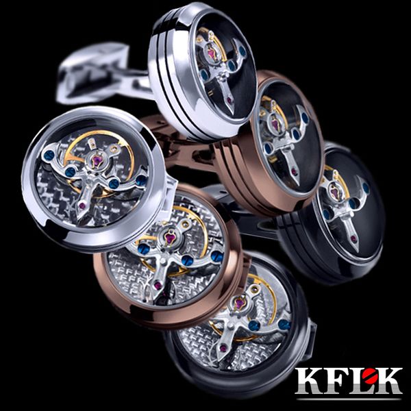 cuff links kflk jewelry shirt cufflink for mens brand cuff button watch mechanical movement cuff link guests 230807, Silver
cuff links kflk jewelry shirt cufflink for mens brand cuff button watch mechanical movement cuff link guests 230807, Silver