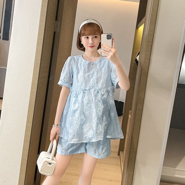 sleep lounge cotton brief elegant maternity clothing sets summer thin clothes for pregnant women cute shorts 2 pieces pregnancy suit 230320, White
sleep lounge cotton brief elegant maternity clothing sets summer thin clothes for pregnant women cute shorts 2 pieces pregnancy suit 230320, White