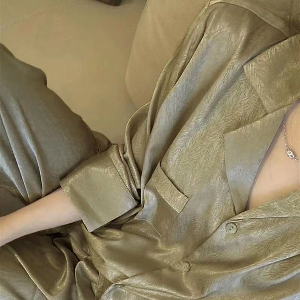 women's sleepwear womens silk satin pajamas pyjamas set sleepwear pijama pajamas suit female sleep two piece set women's ice silk, Black;red
women's sleepwear womens silk satin pajamas pyjamas set sleepwear pijama pajamas suit female sleep two piece set women's ice silk, Black;red