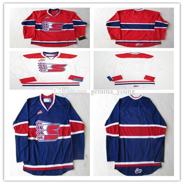 custom men chl whl spokane ice hockey jerseys luke rowski logan cunningham jack finley stitched white red blue s-3xl cheap, Black;red
custom men chl whl spokane ice hockey jerseys luke rowski logan cunningham jack finley stitched white red blue s-3xl cheap, Black;red