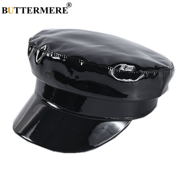 ball caps buttermere patent leather military style ladies black sailor hat woman tain autumn winter high fashion hats 230321, Blue;gray
ball caps buttermere patent leather military style ladies black sailor hat woman tain autumn winter high fashion hats 230321, Blue;gray