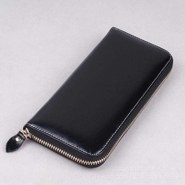 oil leather hand bag layer pickup bag fashion leisure multi card position men's and women's wallet, Red;black
oil leather hand bag layer pickup bag fashion leisure multi card position men's and women's wallet, Red;black