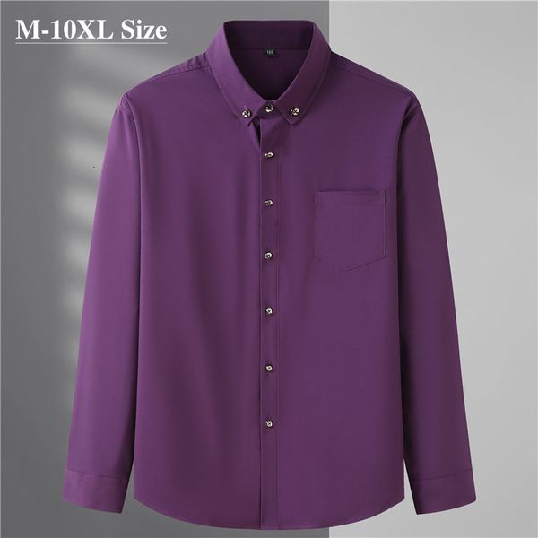 men's casual shirts plus size 7xl 8xl 10xl men's long sleeves shirt spring classic black white loose business elasticity solid col, White;black
men's casual shirts plus size 7xl 8xl 10xl men's long sleeves shirt spring classic black white loose business elasticity solid col, White;black