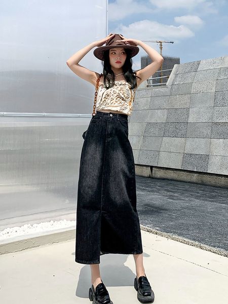 skirts kalevest y2k streetwear long black korean fashion women glitters denim pockets rave outfits zipup dresses 230321
skirts kalevest y2k streetwear long black korean fashion women glitters denim pockets rave outfits zipup dresses 230321