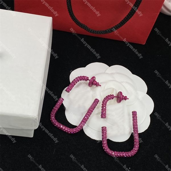 luxury pink diamond studs women letter pendant earrings full crystal ear stud dangler with box birthday gift, Golden;silver
luxury pink diamond studs women letter pendant earrings full crystal ear stud dangler with box birthday gift, Golden;silver