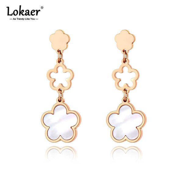 charm lokaer trendy stainless steel white shell plum flower bohemia party earrings for women original design jewelry kolczyki e21039 g230320, Golden
charm lokaer trendy stainless steel white shell plum flower bohemia party earrings for women original design jewelry kolczyki e21039 g230320, Golden