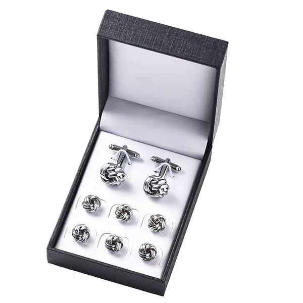 cuff links cufflinks set 8 pc buttons tuxedo studs for men women shirts business wedding party gift with box jewelry 230320, Silver
cuff links cufflinks set 8 pc buttons tuxedo studs for men women shirts business wedding party gift with box jewelry 230320, Silver