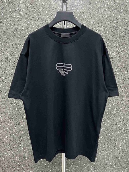 plush t shirt designer luxury coats balciga defined version of paris b's bb rhinestone short sleeve letter diamond men's and women, Black
plush t shirt designer luxury coats balciga defined version of paris b's bb rhinestone short sleeve letter diamond men's and women, Black