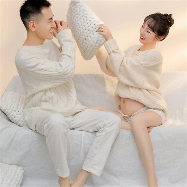 sleep lounge 2pc pography props to pregant sweater shorts men couple familypregnancy clothes studio shoots po 230320, White
sleep lounge 2pc pography props to pregant sweater shorts men couple familypregnancy clothes studio shoots po 230320, White