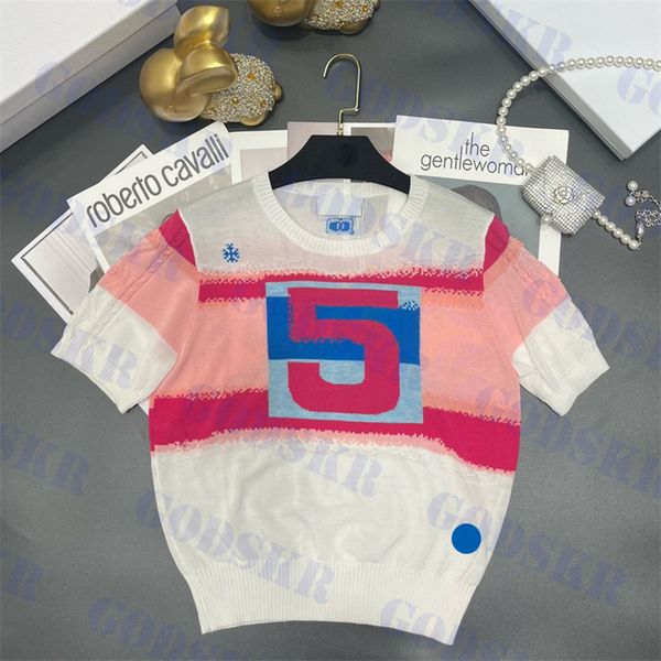 trendy womens knit digital logo short sleeve t shirt summer new thin tees clothing, White
trendy womens knit digital logo short sleeve t shirt summer new thin tees clothing, White