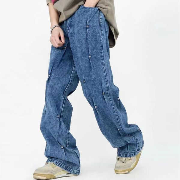 high street washed men's plus size pants women's jeans straight casual cargo pants denim trousers, Black;brown
high street washed men's plus size pants women's jeans straight casual cargo pants denim trousers, Black;brown