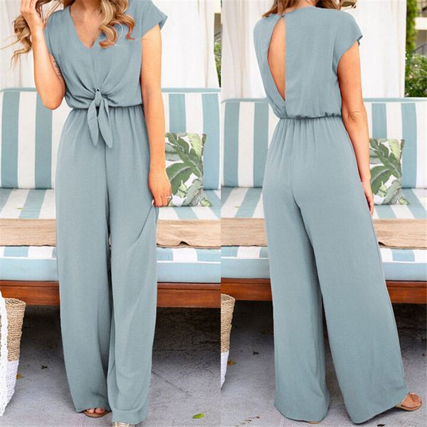 womens jumpsuits rompers women short sleeve solid color wide legs bodycon simple romper trousers club wear vneck summer playsuit 230321, Black;white
womens jumpsuits rompers women short sleeve solid color wide legs bodycon simple romper trousers club wear vneck summer playsuit 230321, Black;white