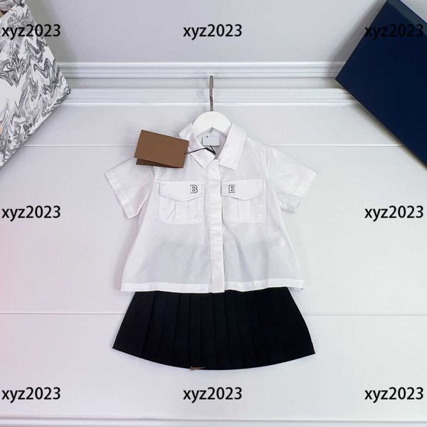 baby designer clothes kids clothes girls dresses suit 2-piece set shirt and pleated skirt size 100-160 cm new arrival mar21, White
baby designer clothes kids clothes girls dresses suit 2-piece set shirt and pleated skirt size 100-160 cm new arrival mar21, White