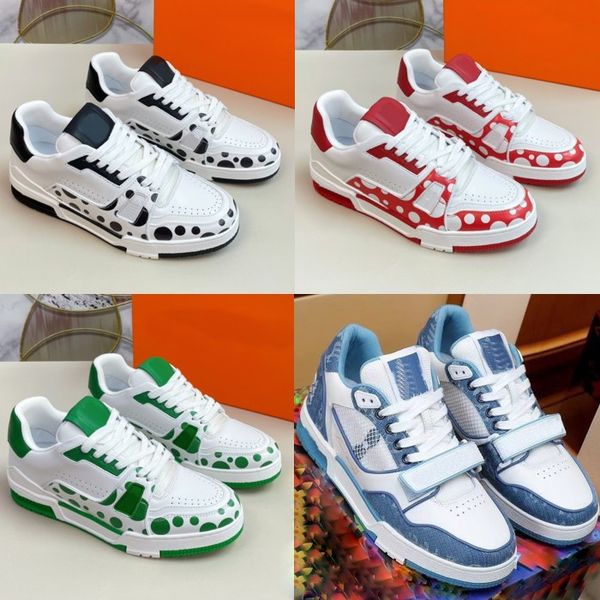 designer shoes men sneakers vintage trainer platform trainers denim monograms shoes rubber canvas leather sneaker with box, Black
designer shoes men sneakers vintage trainer platform trainers denim monograms shoes rubber canvas leather sneaker with box, Black