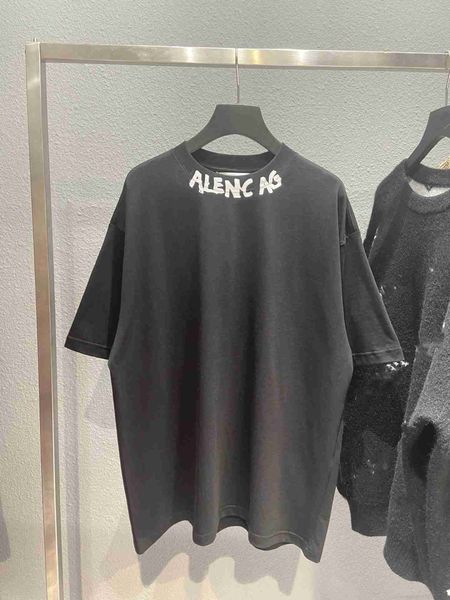 plush t shirt designer luxury coats balciga version b's thread letters short sleeves regular weaving dyeing pure cotton very soft and r, Black
plush t shirt designer luxury coats balciga version b's thread letters short sleeves regular weaving dyeing pure cotton very soft and r, Black
