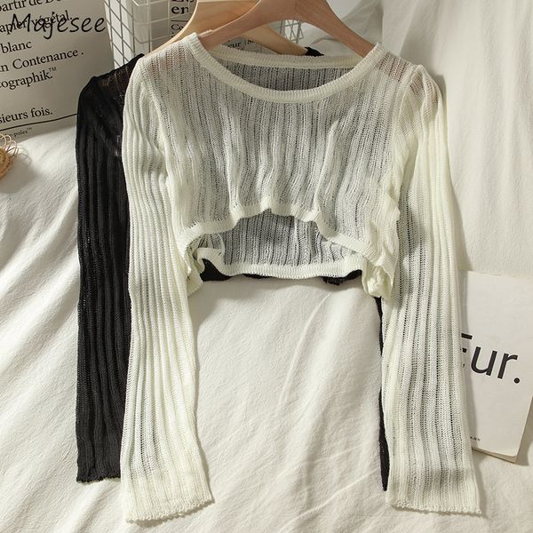 womens tshirt tshirts women summer long sleeve crop thin breathable hollow out korean style oneck loose sunproof chic allmatch tees 230321, White
womens tshirt tshirts women summer long sleeve crop thin breathable hollow out korean style oneck loose sunproof chic allmatch tees 230321, White