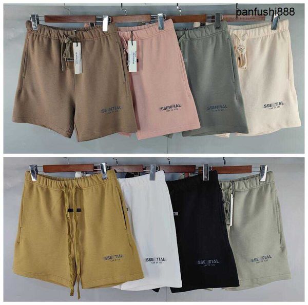 foggg trendy pants ess sports cotton five point shorts for men and women in summer american fashion brand double thread drawstring couple, Black
foggg trendy pants ess sports cotton five point shorts for men and women in summer american fashion brand double thread drawstring couple, Black