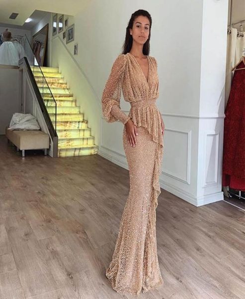 sparkly sequined champagne mermaid evening dresses with juliet sleeve v neck peplum formal gowns long prom dress3211622, Black;red
sparkly sequined champagne mermaid evening dresses with juliet sleeve v neck peplum formal gowns long prom dress3211622, Black;red