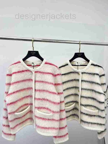 women's sweaters designer autumn/winter new style small fragrant stripe contrast mahai gold button knitted cardigan 5qhg, White;black
women's sweaters designer autumn/winter new style small fragrant stripe contrast mahai gold button knitted cardigan 5qhg, White;black