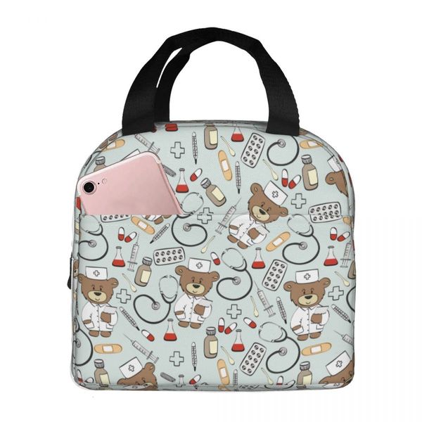 ice packsisothermic bags doctors nursing bear nurse lunch portable insulated oxford cooler thermal picnic tote for women kids 230321
ice packsisothermic bags doctors nursing bear nurse lunch portable insulated oxford cooler thermal picnic tote for women kids 230321