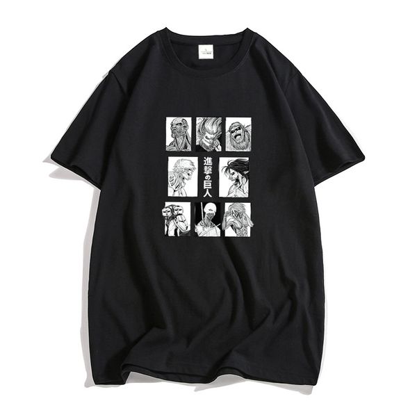 men's t-shirts aot attack on titan t-shirt anime cotton shingeki no kyojin t shirt japanese style eren yaeger ackerman kiss tshrit 2303, White;black
men's t-shirts aot attack on titan t-shirt anime cotton shingeki no kyojin t shirt japanese style eren yaeger ackerman kiss tshrit 2303, White;black