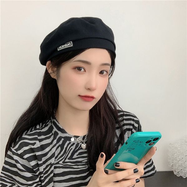 berets foux beret hat casual four seasons letter patch pure color adjustable rope design painter sboy caps brimless korea 230321, Blue;gray
berets foux beret hat casual four seasons letter patch pure color adjustable rope design painter sboy caps brimless korea 230321, Blue;gray