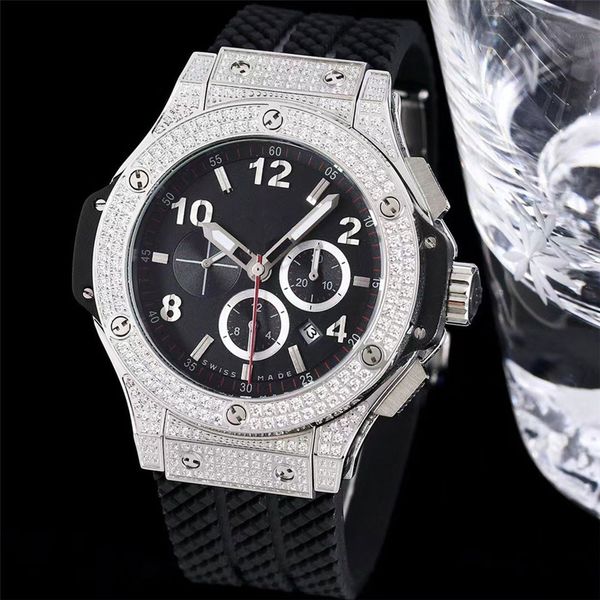mens quartz watch 44mm dial rubber band fashion business watches life waterproof design men wristwatch gift, Slivery;brown
mens quartz watch 44mm dial rubber band fashion business watches life waterproof design men wristwatch gift, Slivery;brown