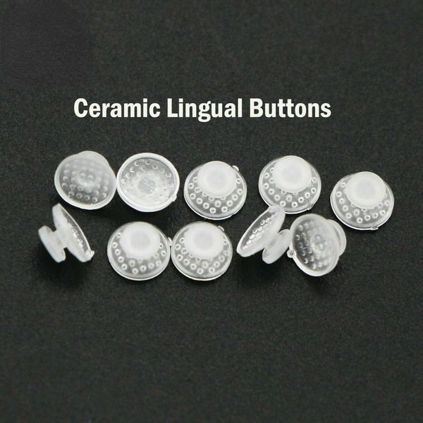 dental floss 100pcs orthodontic ceramic clear lingual button bondable round base mesh 230321
dental floss 100pcs orthodontic ceramic clear lingual button bondable round base mesh 230321