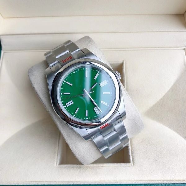 with box luxury men watch automatic mechanical movement casual watches stainless steel strap 36mm dial waterproof wristwatch birthday gift m, Slivery;brown
with box luxury men watch automatic mechanical movement casual watches stainless steel strap 36mm dial waterproof wristwatch birthday gift m, Slivery;brown