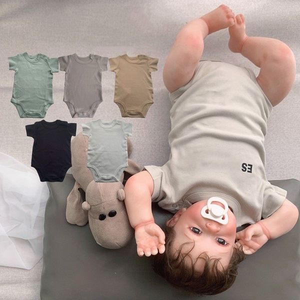 ess newborn summer rompers kids bodysuit infant born baby girl designer brand letter costume overalls clothes jumpsuit for babies outfit, Blue
ess newborn summer rompers kids bodysuit infant born baby girl designer brand letter costume overalls clothes jumpsuit for babies outfit, Blue