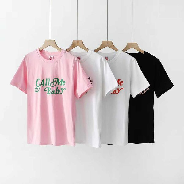 men's t-shirts ~~~~~korean niche callmebaby contrast letter print loose sleeved t-shirt, White;black
men's t-shirts ~~~~~korean niche callmebaby contrast letter print loose sleeved t-shirt, White;black