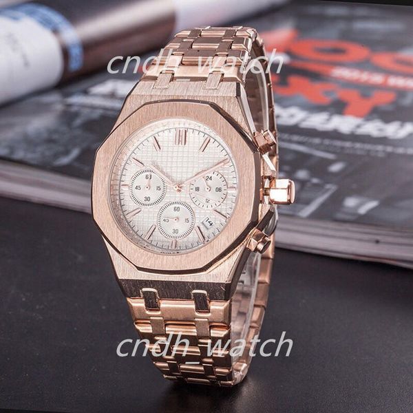 men's women watch rose gold stanless steel 42mm vk chronograph quartz movement sports men watches c1-80, Slivery;brown
men's women watch rose gold stanless steel 42mm vk chronograph quartz movement sports men watches c1-80, Slivery;brown
