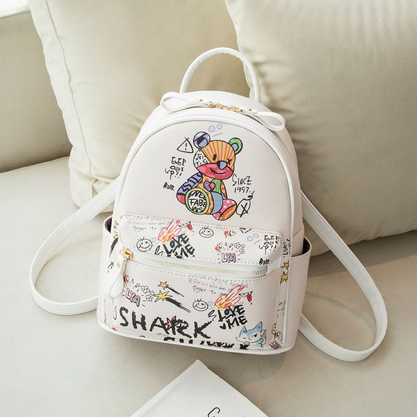 niche design graffiti backpack women's 2023 fashion digital print mini travel backpack
niche design graffiti backpack women's 2023 fashion digital print mini travel backpack