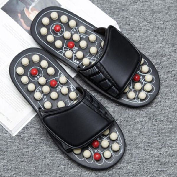 slippers acupoint massage sandal for women feet chinese acupressure therapy rotating foot massager shoes hh155 230320, Black
slippers acupoint massage sandal for women feet chinese acupressure therapy rotating foot massager shoes hh155 230320, Black
